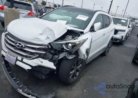 2017 Hyundai Santa Fe Sport 2.0T Ultimate z USA, uszkodzony, nr VIN 5XYZW4LA3HG460793